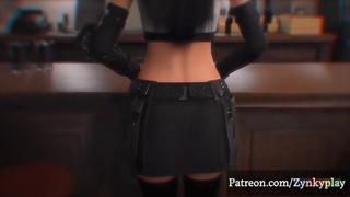 Raunchy Tifa vids await, suckers - follow Patreon for filthy booty action