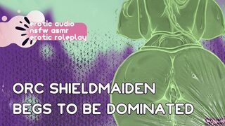 Craving Whipped Orcish Pleasure - Sore Submissive Shieldmaiden Relents Under Rough Domination