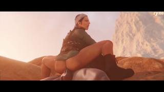 Sexy Anime Girl Enjoying Deep Throating a Large Cock🌭 in the Forest