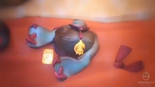 Cute, little witch gets ravaged in her anal👌 abyss