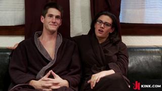 Penny fights back against her lazy boyfriend with unrelenting passion