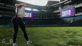 Juicy Home Run Slapper Gets Screwed by Stiff Baseball Bat