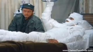 Fresh recruits get drilled in a wartime hospital filled with wet and nasty booty