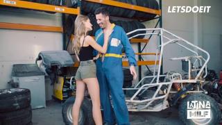 Stud's workshop saw Tiffany Tatum get drilled like a Latina pipe wrench