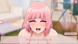 Zoey's filthy hentai sex doll sucks your cock🌭 like a sloppy lollipop