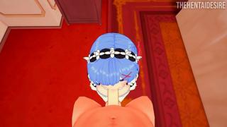 Intensified hardcore orgies till cumshot, Re:Zero hentai fantasy fulfilled?