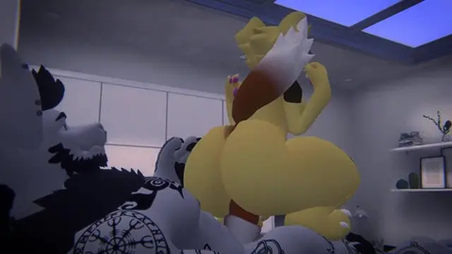 Fuck a big assed Furry at a party