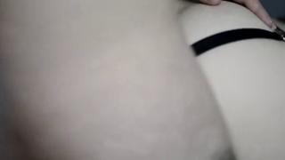 Dirty British teen gets ravished in nasty doggy style