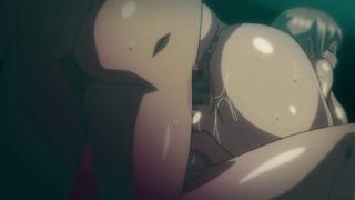 Two insatiable slits eager to devour their dominant's monstrous phallus
