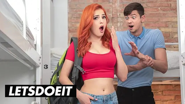 Cheating Slut Mini Vampp Gets Deep Pussy Penetration From Her Roommate - HORNY HOSTEL