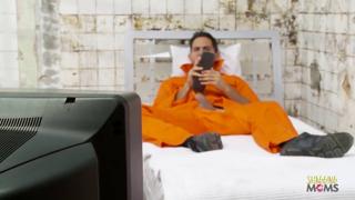 In prison, only 69 with a mature blonde awaits