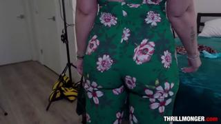 Eliza Rae's Big Booty MILF Gets Triple Creamy Filling