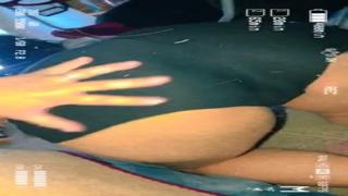 Fetishized vaginal manipulation and moans of pleasure resonate