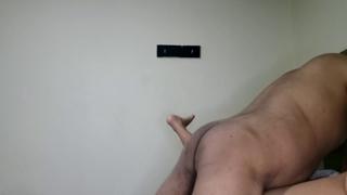 Fat dude gives me a thorough bone-rubbing