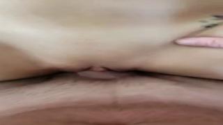 Mommy's little princess👸 gets a nasty cumshot and sloppy blowbang instead