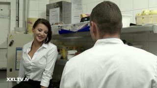 Kitchen Sluts Gone Wild: Tit-Squeezin' Frenzy Unleashed