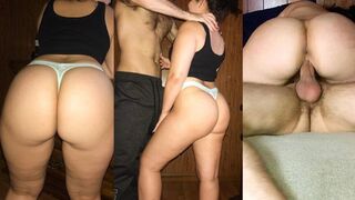 Teeny Step-Sis Gets Savage F**ked by Stepbro on TikTok