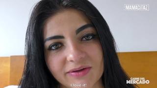 Hot Threesome with Alluring Latina - CARNE DEL MERCADO