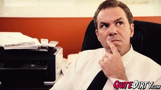 Inked Jessa Rhodes Gets Nailed Hard Office Doggy-Style