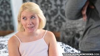 Blonde Teen Zelda Morrison Sucks BBC Then Gets A Nasty Facial