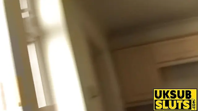 UKSubSluts com - Pig tails slag Liz enjoys facial after intense session