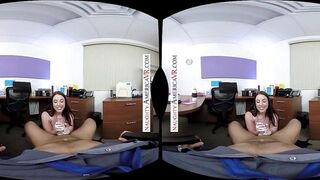 Voluptuous coworker Angela White celebrates her birthday with your cock