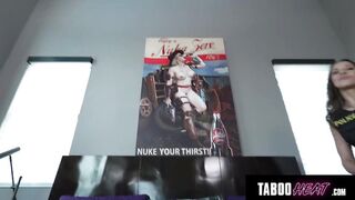 TABOO HEAT - Strip Search Leads To Reverse Anal Gangbang From MILF Police Women!