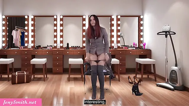 Jeny Smith School Teacher Secret Side Job Exposed  Pussy Masturbation in Public