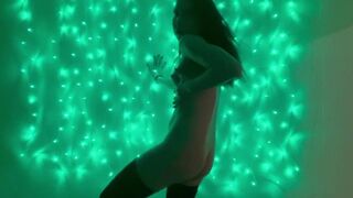 Hot teacher LanaRay learns striptease to seduce men for her insatiable pussy. Watch it