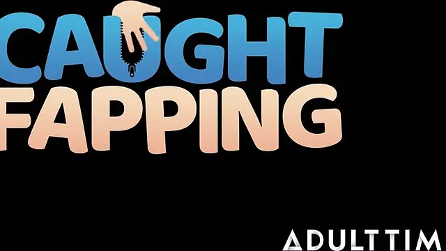 ADULT TIME - Naughty Gal Ritchie CAUGHT Masturbating On Christmas Morning By Stepdaddy Santa Claus!