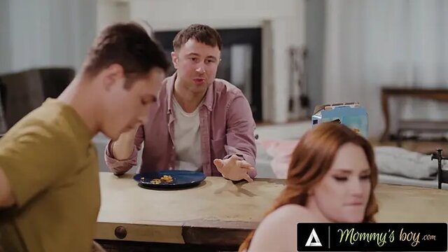 MOMMY'S BOY - Cuckold Man Watches Her Wife Siri Dahl Being Fucked By Her Teen Stepson