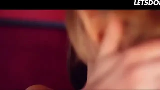 Czech GF Emylia Argan shares steamy lesbian kiss and pussy lick session