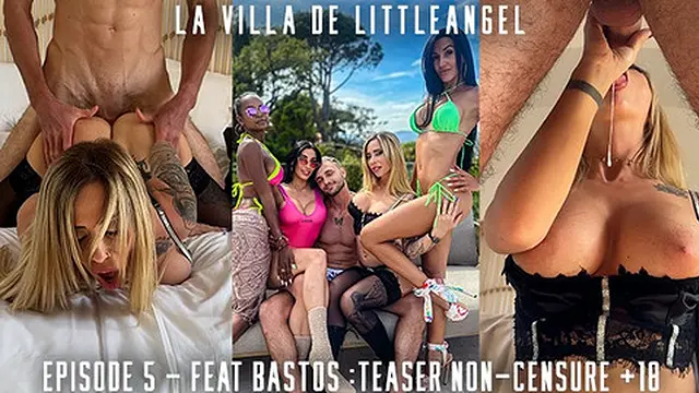 La Villa de Littleangel - PREMIERE sodomie de Tom avec Littleangel filmée par Bastos - EP 5 - Teaser