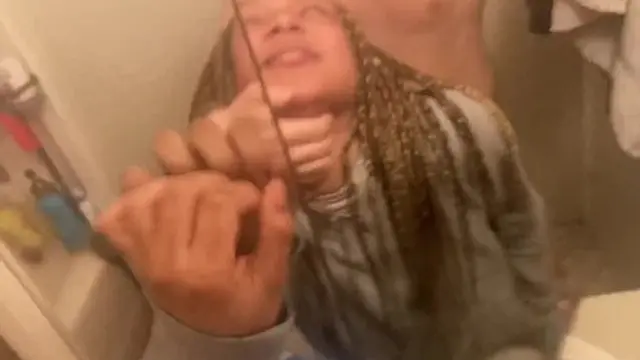 Blonde Bbw Fucked In Bathroom Sink With Roommates Watching